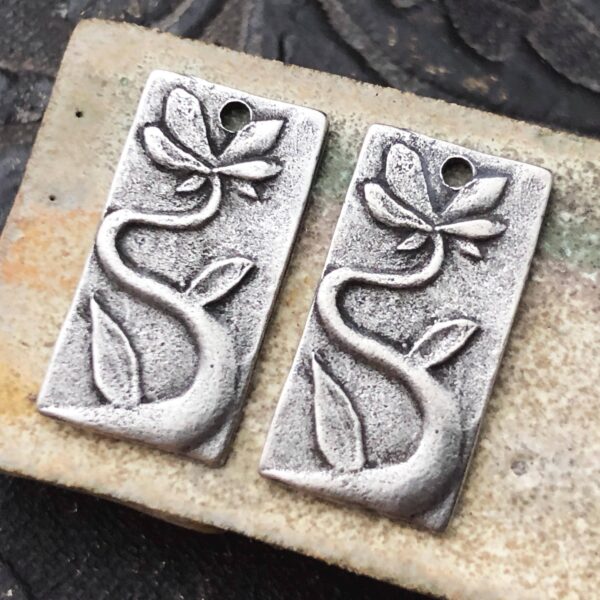 Stylized Flower Charms