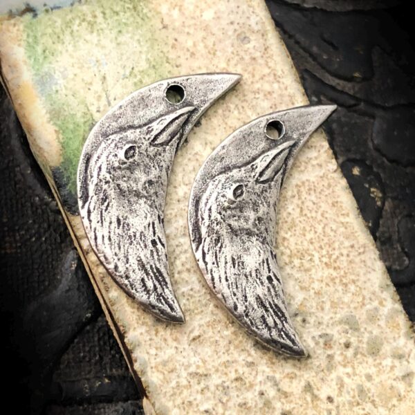 Raven & Moon Charms