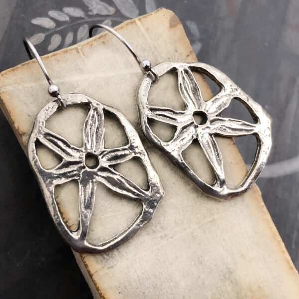 Open Flower Earrings