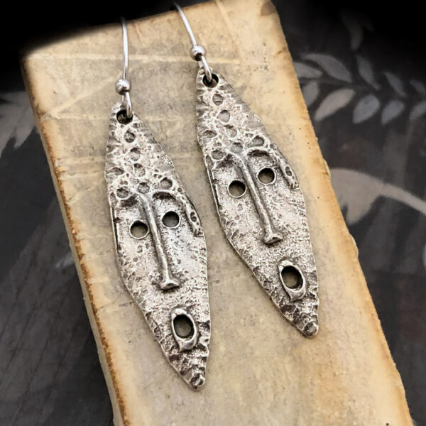 Primitive Mask Earrings