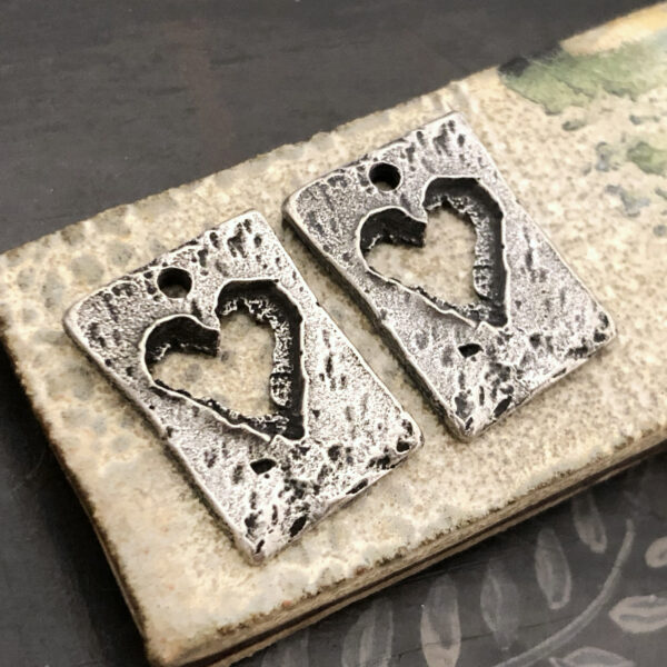 Open Heart Charms