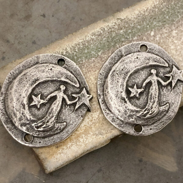 Moon Goddess Connector Charms
