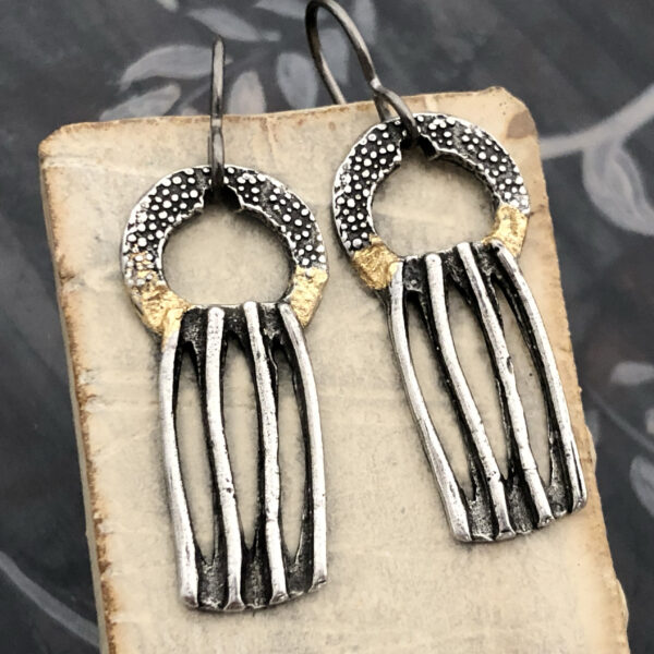 OOAK Art Deco Style Earrings