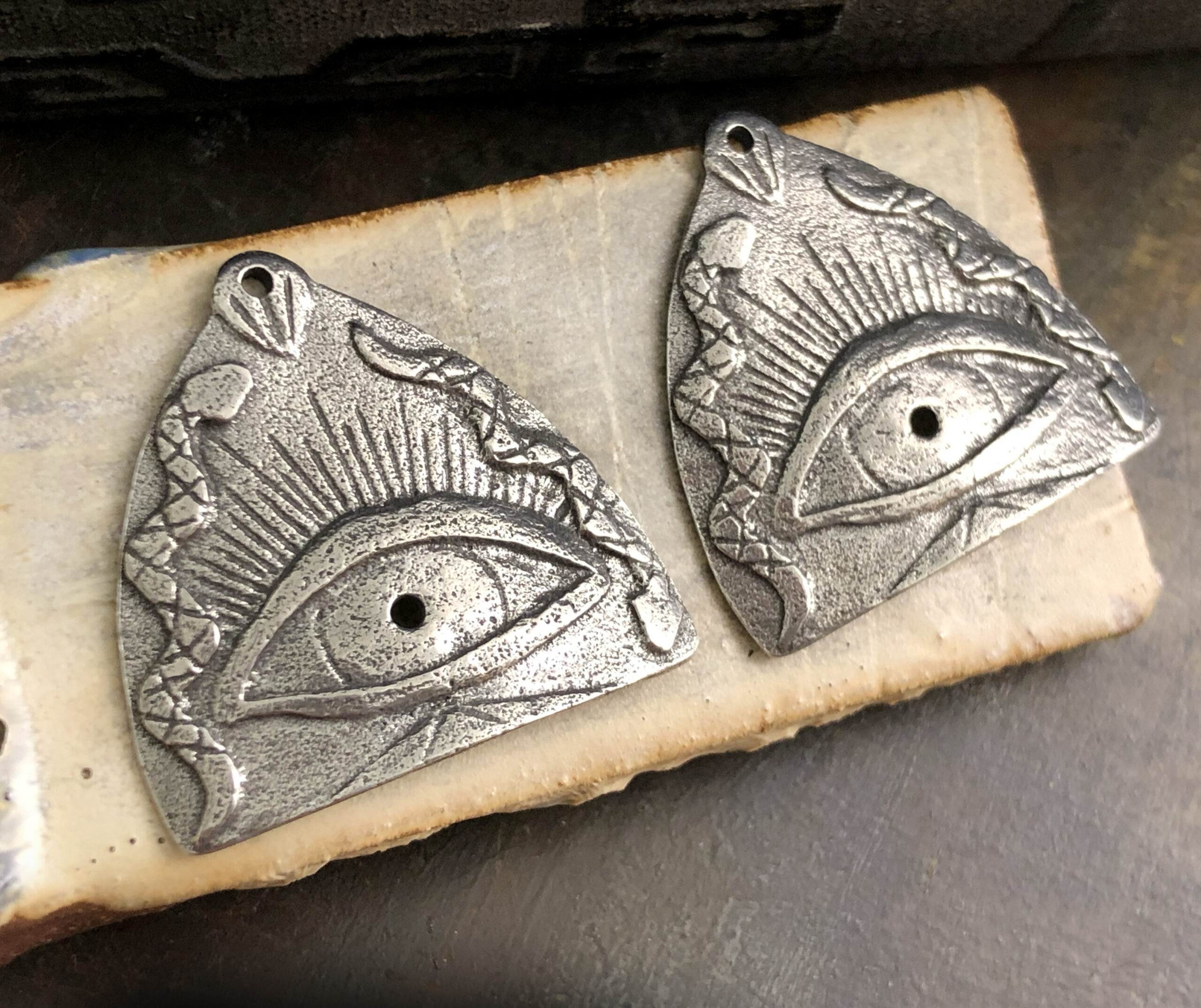 Pyramid & Eye Charms - Image 3