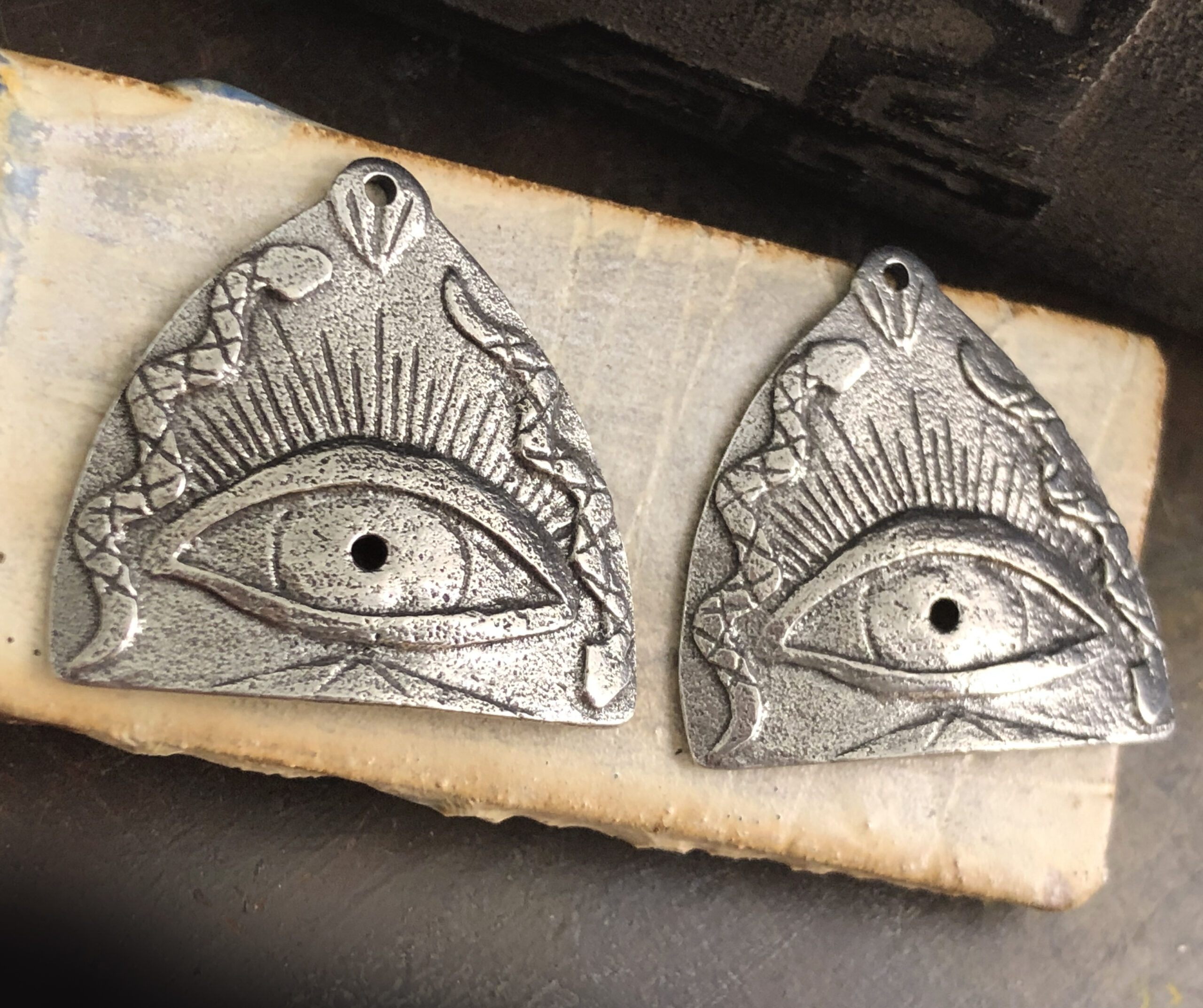 Pyramid & Eye Charms - Image 4