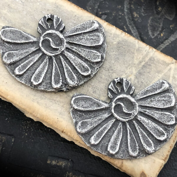Floral Yin Yang Charms