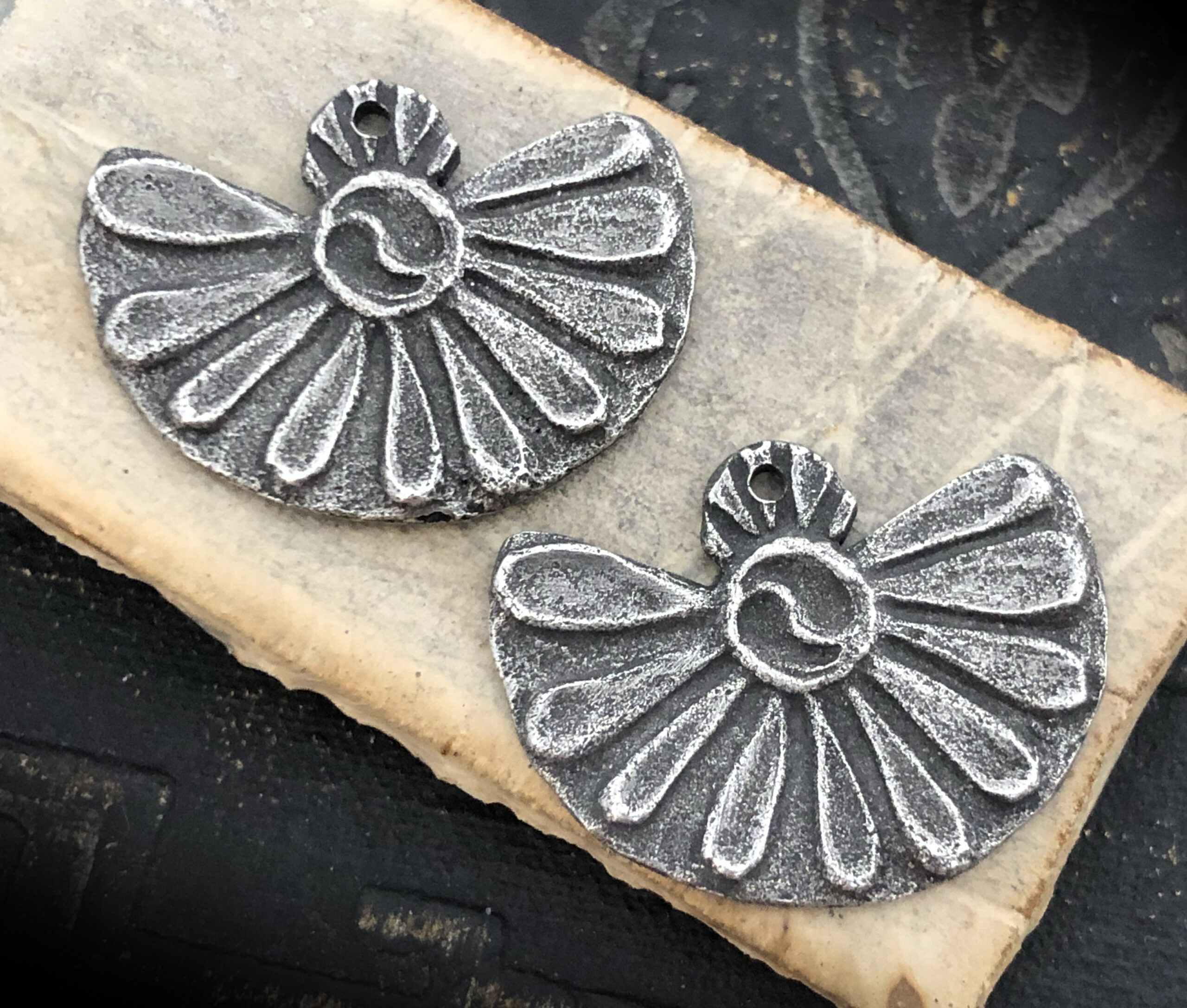 Floral Yin Yang Charms