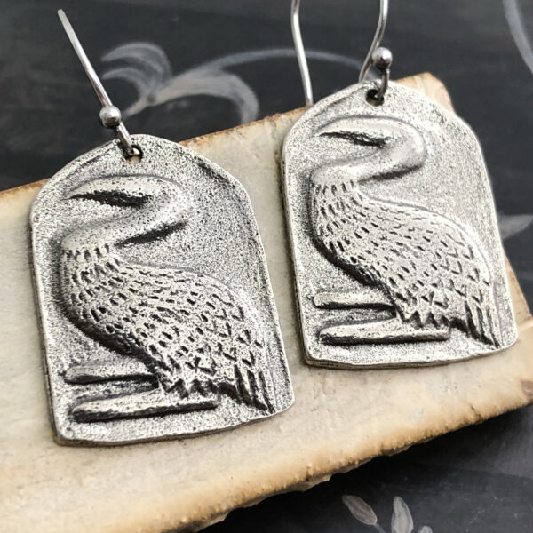 Crane Earrings