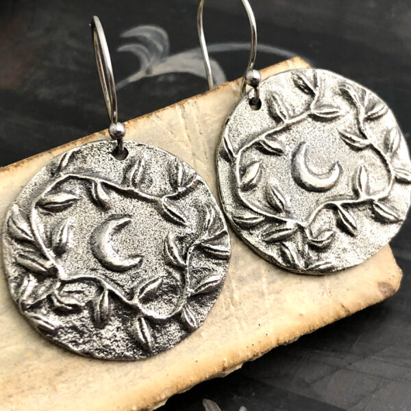 Moon & Vine Earrings