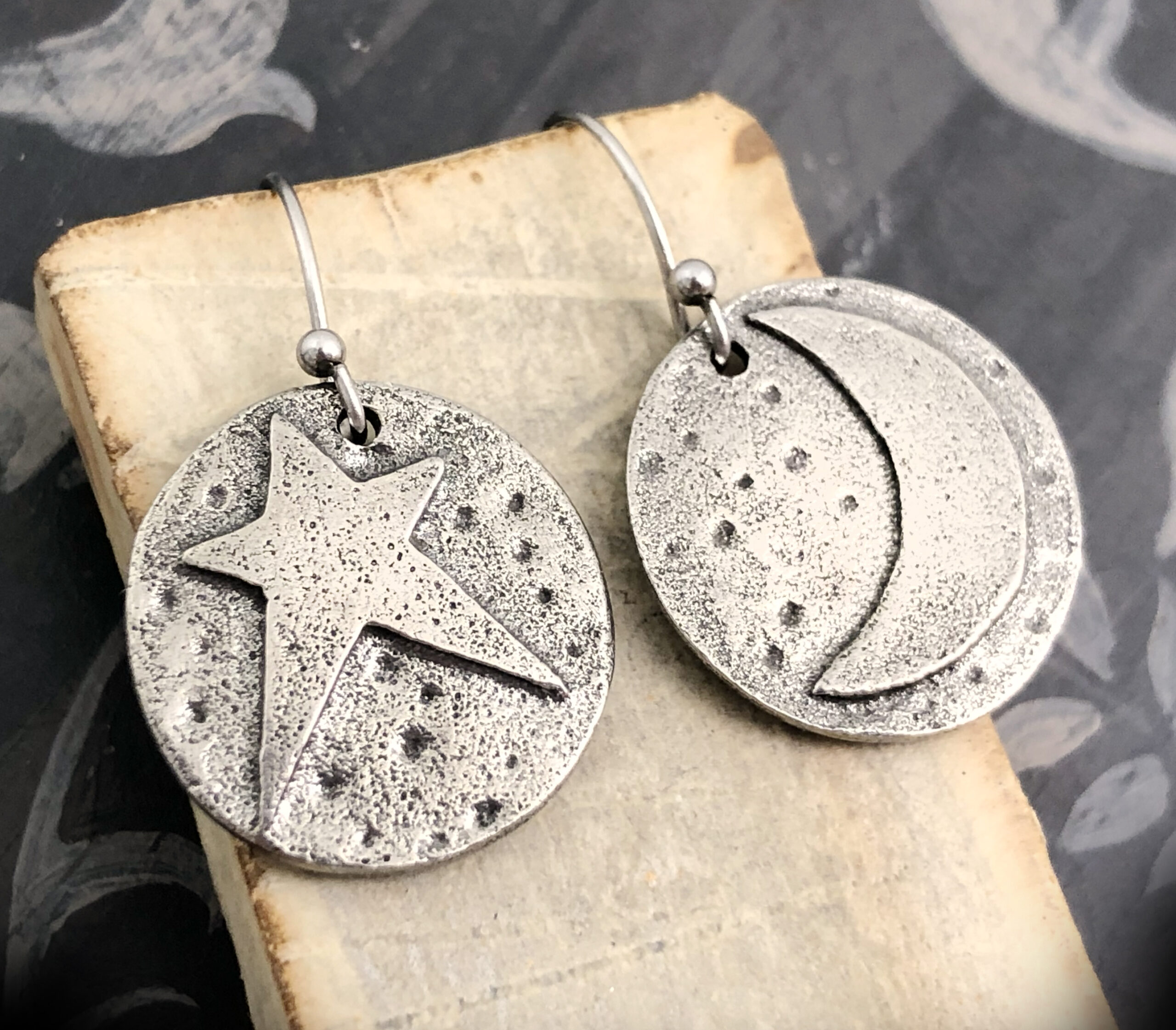 Star & Moon Earrings - Image 3
